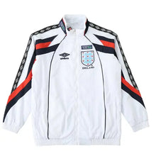 Load image into Gallery viewer, England 1998 Retro Windbreaker Jacket – White